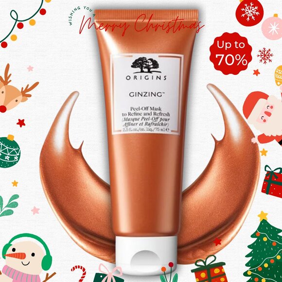 Origins GinZing Peel-Off Mask to Refine and Refresh for Women, 2.5 Oz / 75 ml - Picture 1 of 8